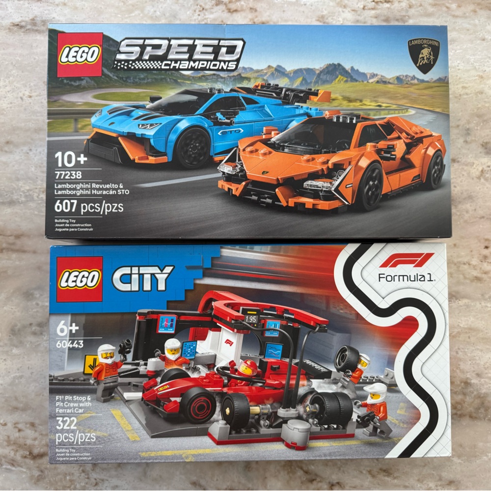 LEGO Speed Champions and City Formula 1 Set